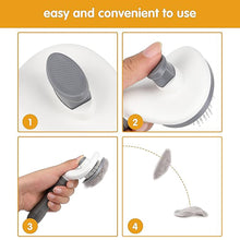 Self-cleaning Slicker Brush For Dogs  Cats (1 Pc)